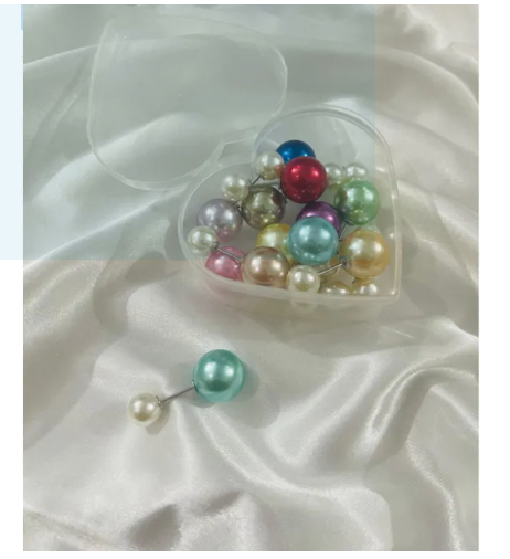 Brooch Clothes Badge Collar Pins Pearls Scarf (pack of 3)