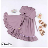 Baby frill abaya